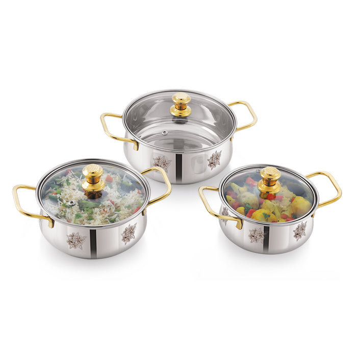 IB Blossom Handi With Glass Lid
