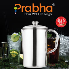 Stainless Steel Hero Water Jug Plain - 2300ml