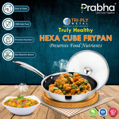 Triply Hexa Cube Frypan With Lid