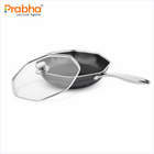 Triply Hexa Cube Octa Pan Wih Lid, 32CM