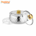 Queen Casserole With Steel & Glass Lid