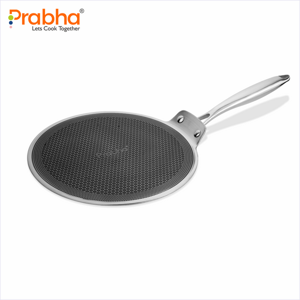 Triply Hexa Cube Stick-Resistant Smart Tawa 28cm