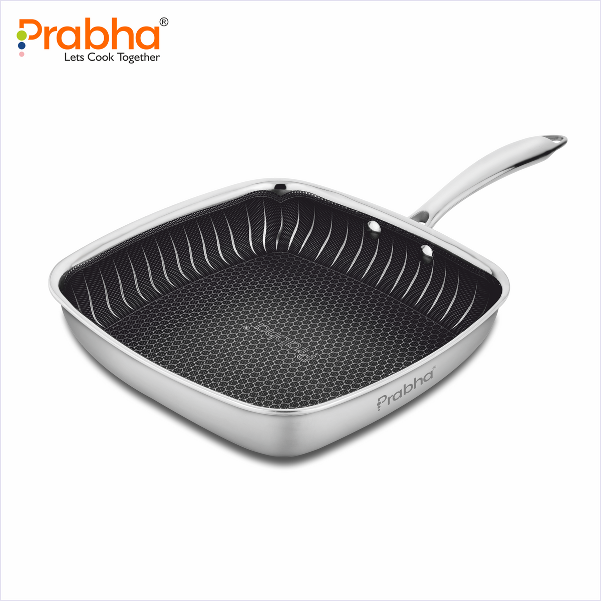 Triply Hexa Cube Square Pan, 24CM