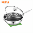 Triply Hexa Cube Wok With Lid