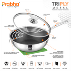 Triply Hexa Cube Wok With Lid