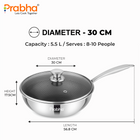 Triply Hexa Cube Wok With Lid