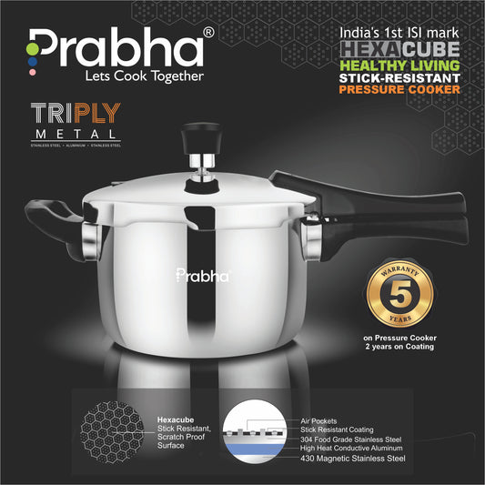 Triply Hexa Cube Non Stick Cooker