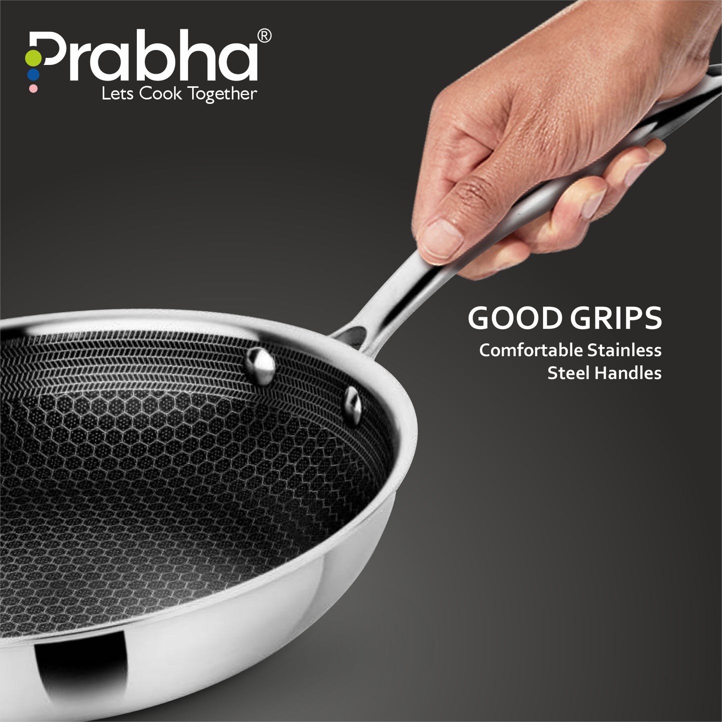 Triply Hexa Cube Wok With Lid