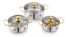 IB Blossom Handi With Glass Lid
