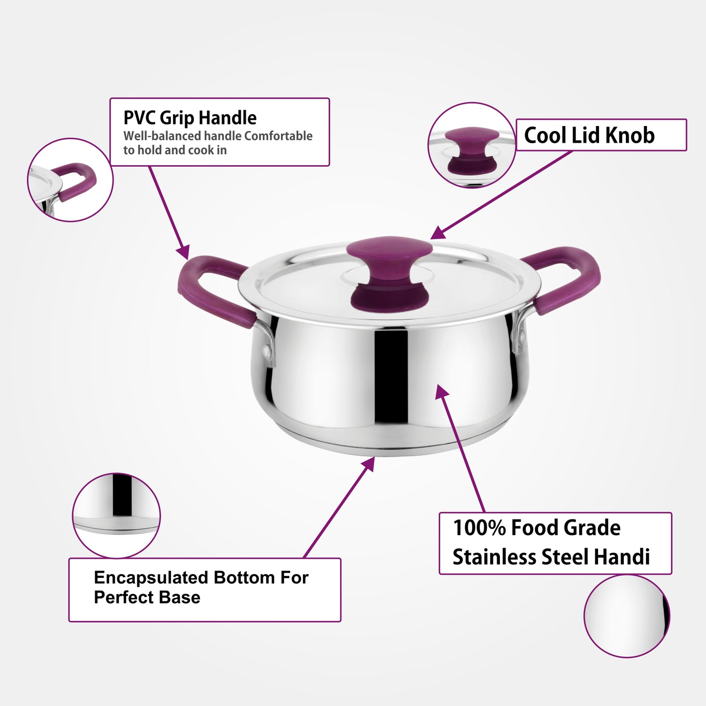 IB Apple Plus Handi With Steel Lid