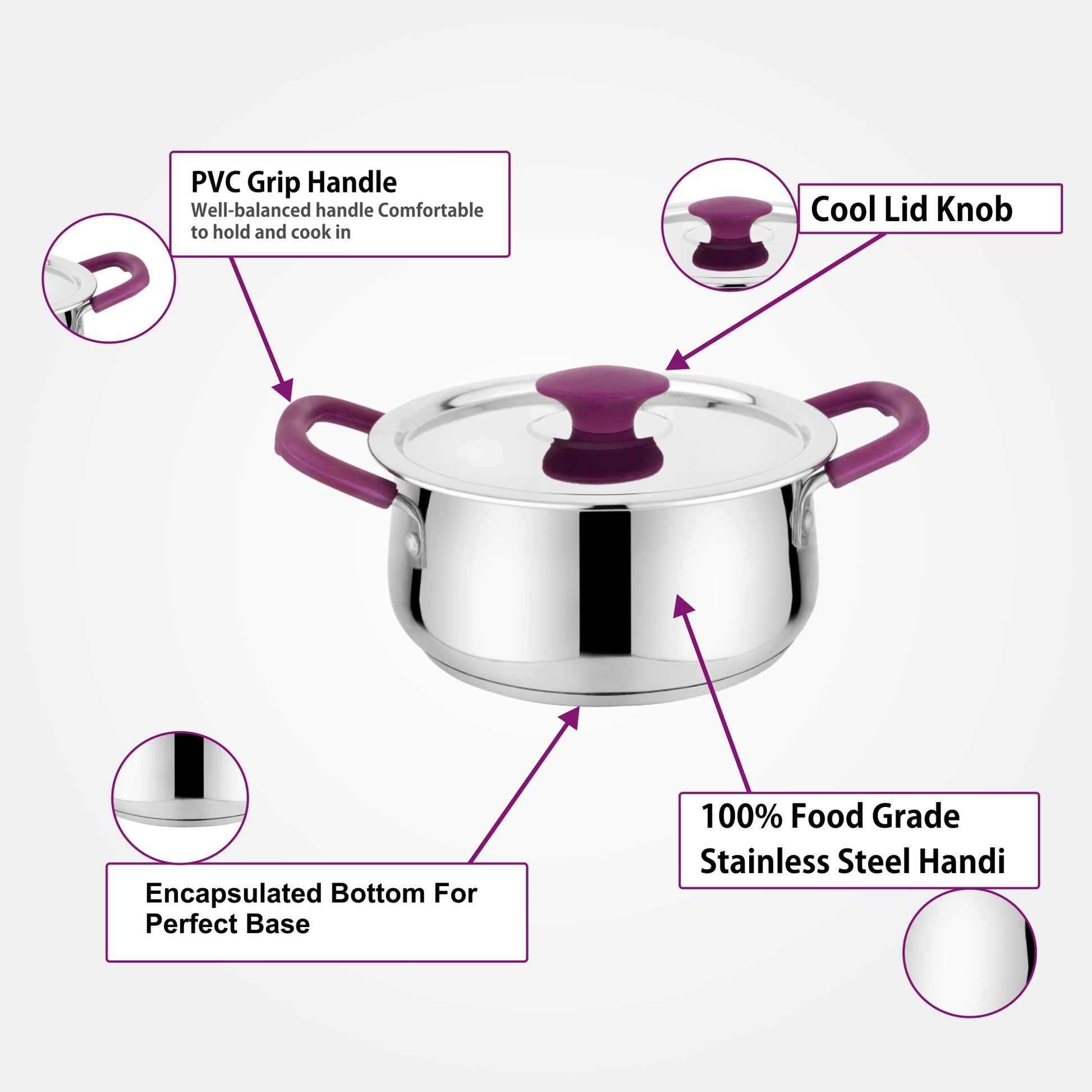IB Apple Plus Handi With Steel Lid