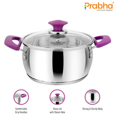 Ib Marina Casserole With Glass Lid