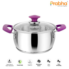 Ib Marina Casserole With Glass Lid