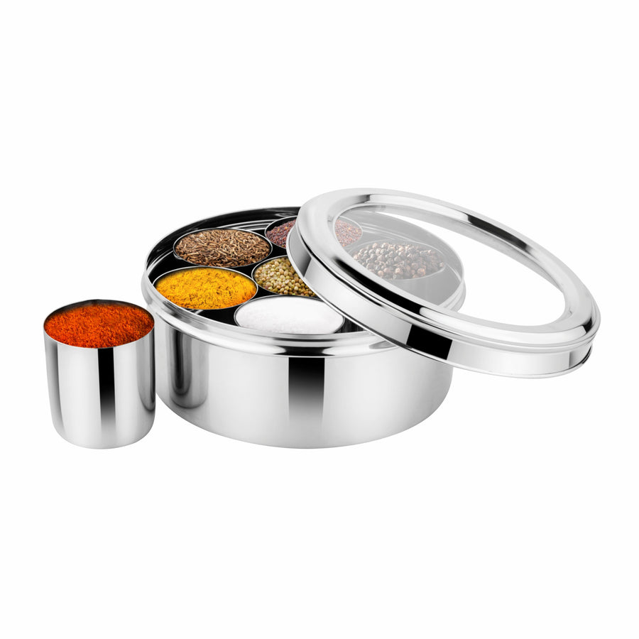 Jumbo Spice Box With See Through Lid
