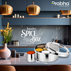 Jumbo Spice Box With See Through Lid