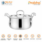 Prima Triply Kalash Casserole With Lid