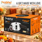 Triply Kalash Plus Pressure Cooker With Steel & Glass Lid
