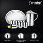 Stainless Steel Hammered Lemon Set - Set of 8 Pieces
