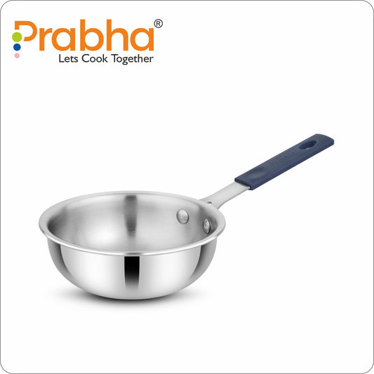 Omega Tri-Ply Mini Wok Without Lid