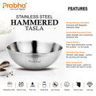 Magnum Capsule Bottom Hammered Tasla Without Lid