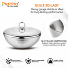 Magnum Capsule Bottom Hammered Tasla With Lid