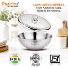 Magnum Capsule Bottom Hammered Tasla With Lid
