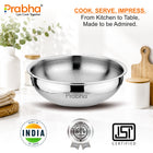 Magnum Flat Bottom Hammered Tasla Without Lid