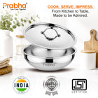 Magnum Flat Bottom Hammered Tasla With Lid