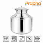 Stainless Steel Water Storing Maharaja Matki for Home & Kitchen (5 Litres)