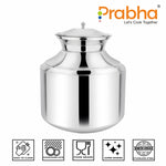Load image into Gallery viewer, Stainless Steel Water Storing Maharaja Matki for Home &amp; Kitchen (5 Litres)