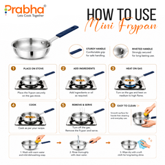 Omega Triply Mini Frypan Without Lid