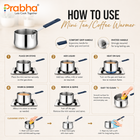 Omega Triply Mini Coffee & Tea Warmer 10cm, 500ml