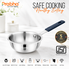 Omega Tri-Ply Mini Wok Without Lid