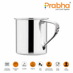 Stainless Steel Water Mug | Multipurpose Mug for Milk, Hiking, and Camping and More