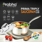 Prima Triply Saucepan With Lid