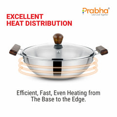 Prochef Kadhai With Lid