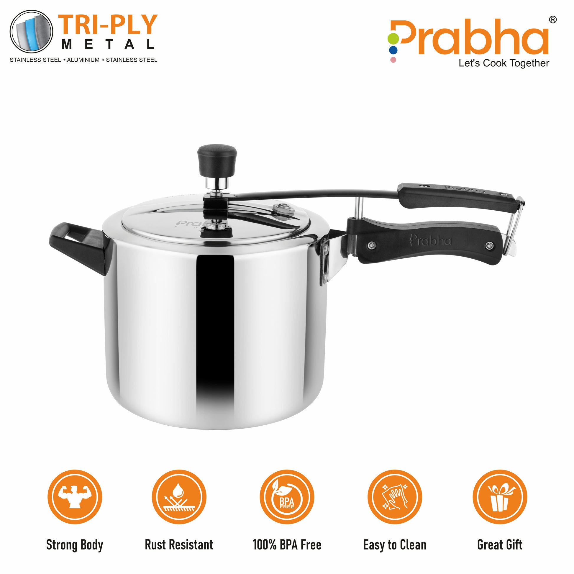 Prochef Triply Pressure Cooker