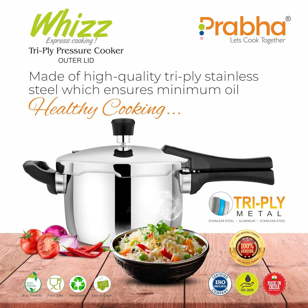 Triply Whizz Pressure Cooker