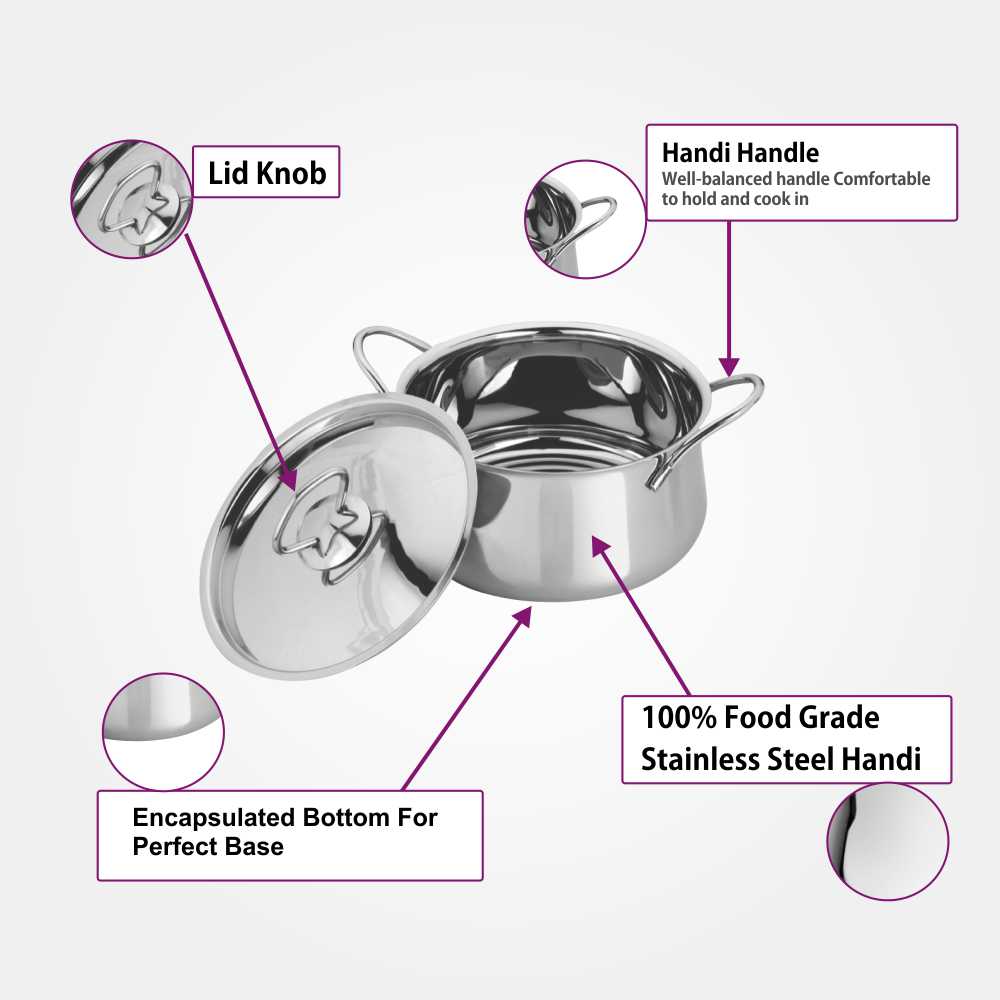IB Apple Handi With Steel Lid