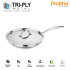 Prima Triply Frypan With Lid