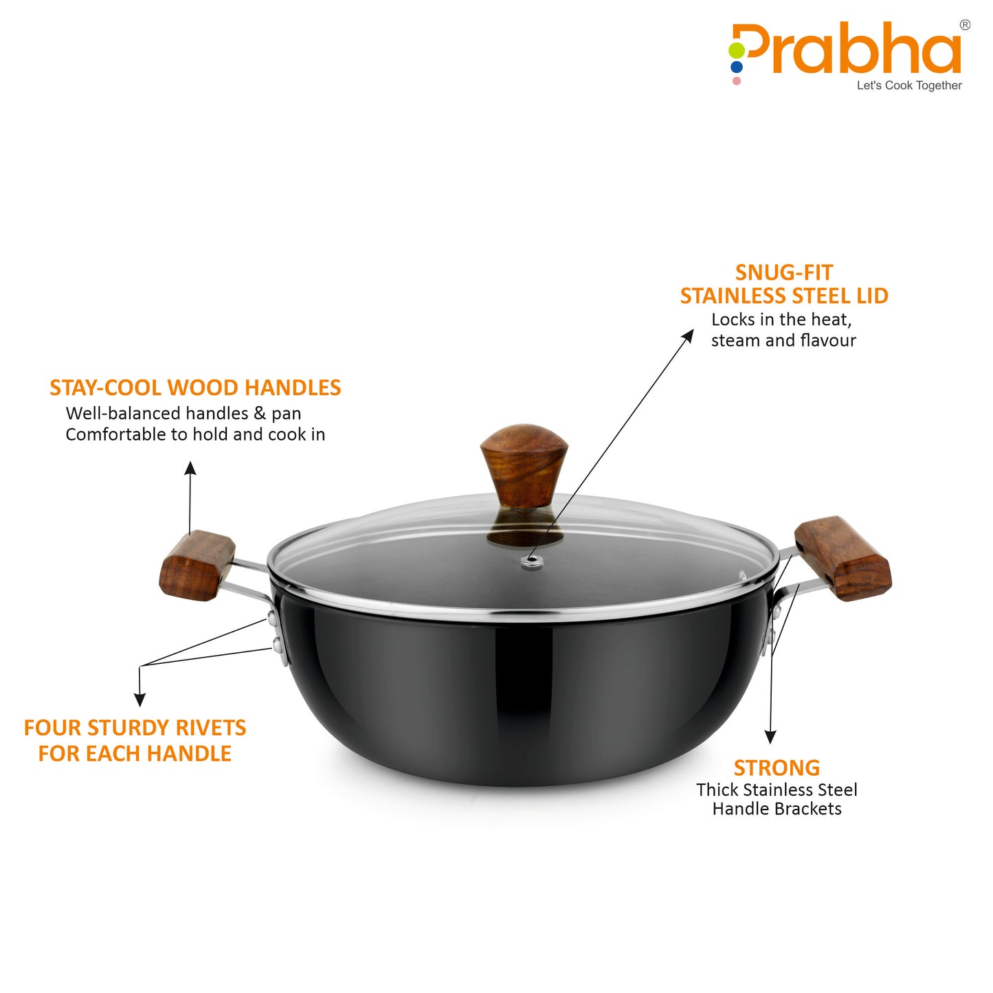 Presto Ha Kadhai With Lid