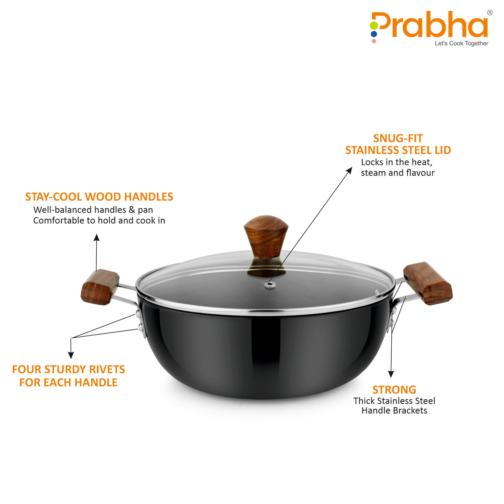 Presto Ha Kadhai With Lid