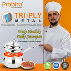 Triply Belly Saucepan With Lid