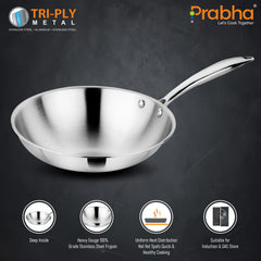 Prima Triply Frypan Without Lid