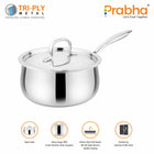 Prima Triply Kalash Saucepan With Lid