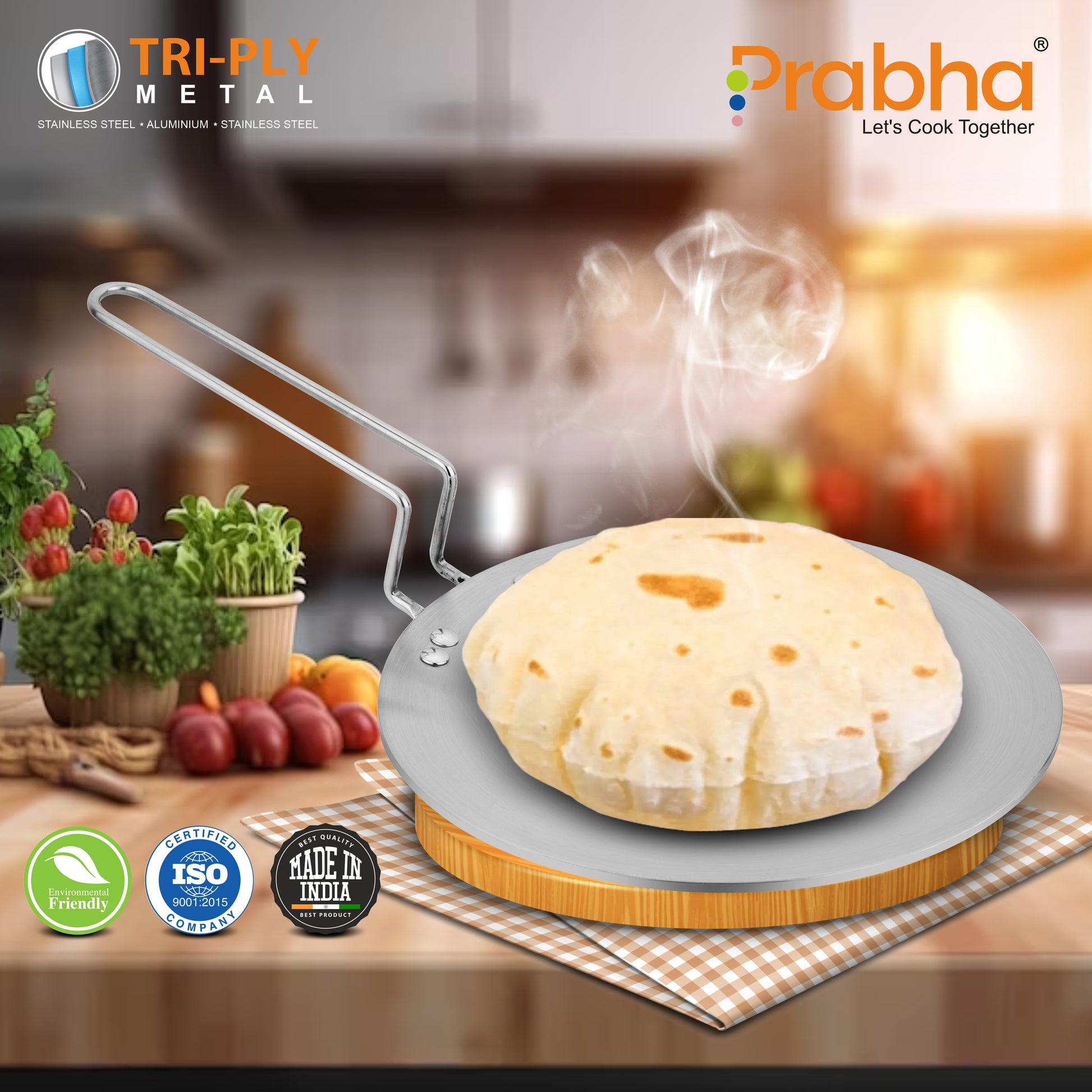 Prima Triply Roti Tawa