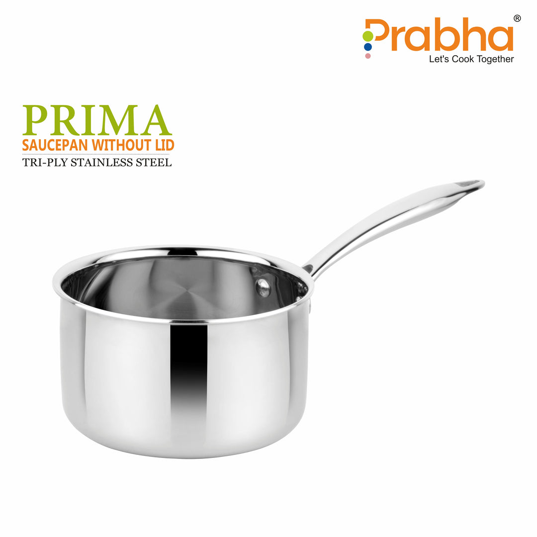 Prima Triply Saucepan Without Lid