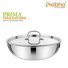 Prima Triply Tasla Flat Base With Lid
