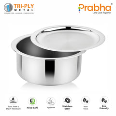 Prima Triply Tope With Lid