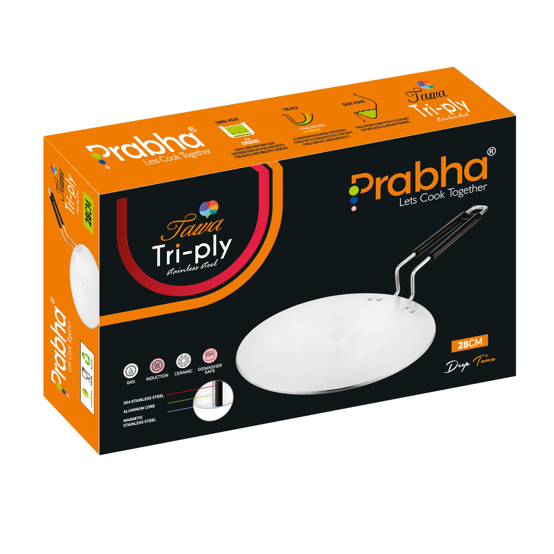 Prima Triply Roti Tawa